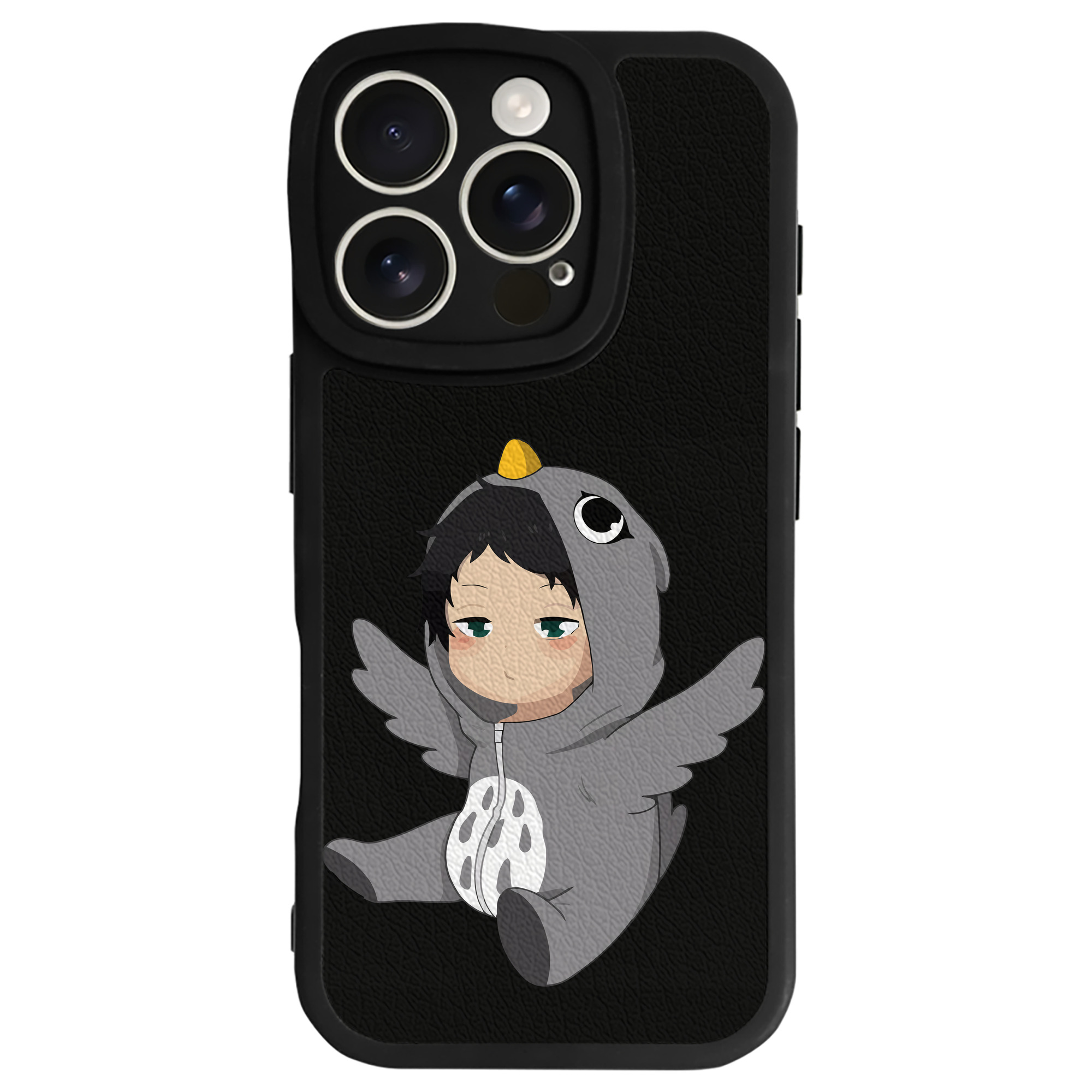 （画像用） ハイキュー!! Haikyu!! 【iPhone 16シリーズ対応】シリコンスマホケース（レザー調） 材質：シリコン